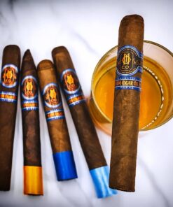 O.M Cigar Sampler’s sampler pack laid out for cigar comparison at O.M. Cigars