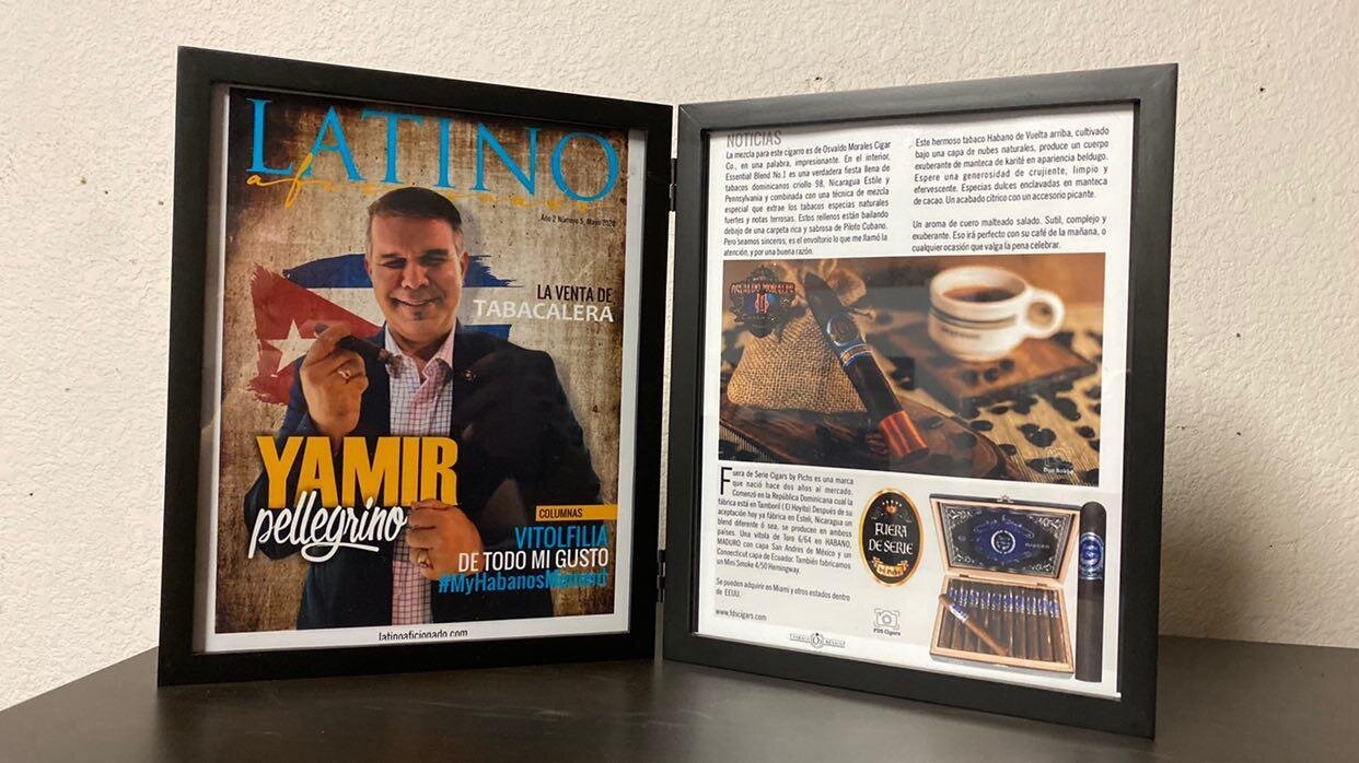 36 OM+CIGARS+FEATURE+IN+LATINO+AFICIONADO+MAY+2020 image aligned with the O.M. cigars selection