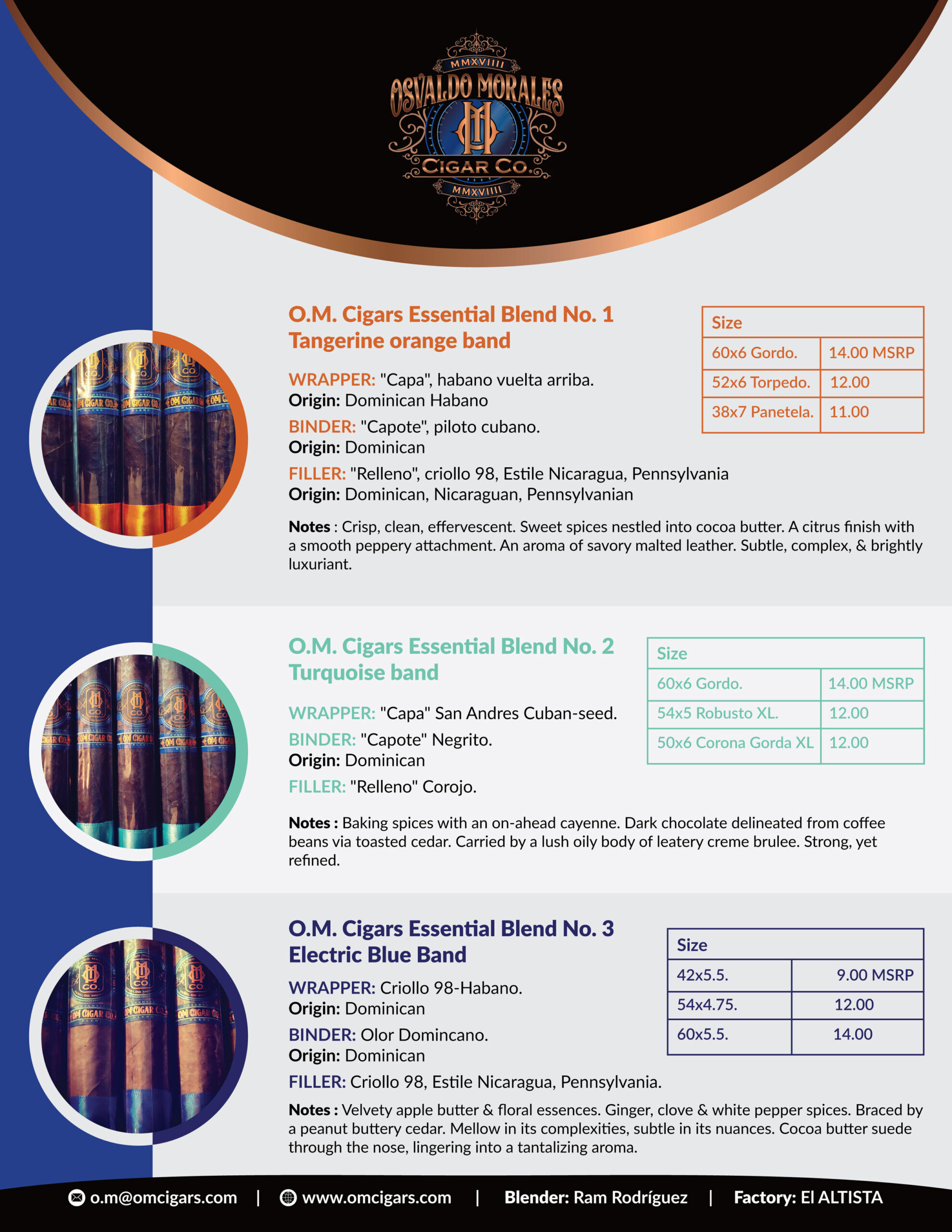 39 flyer Recovered shown in an O.M. Cigars image