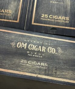 Essential Blend No. 4 box-pressed cigar shown as a sampler-led starting point from O.M. Cigars