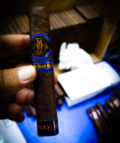 Essential Blend No. 6 box-pressed cigar from O.M. Cigars shown for first-order comparison