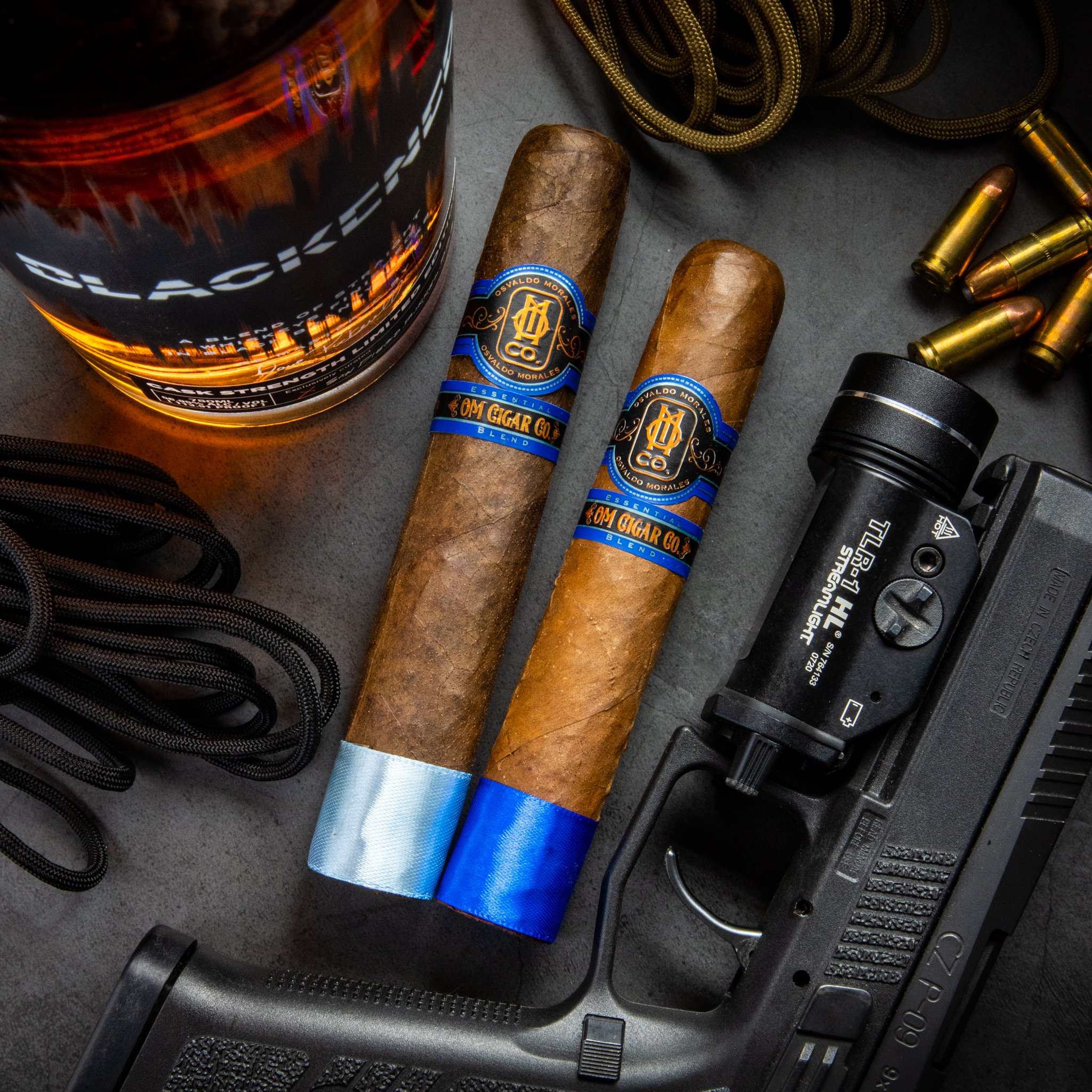O.M Cigar Sampler’s sampler pack | O.M. Cigars sampler O.M Cigar Sampler’s sampler pack laid out for cigar comparison at O.M. Cigars