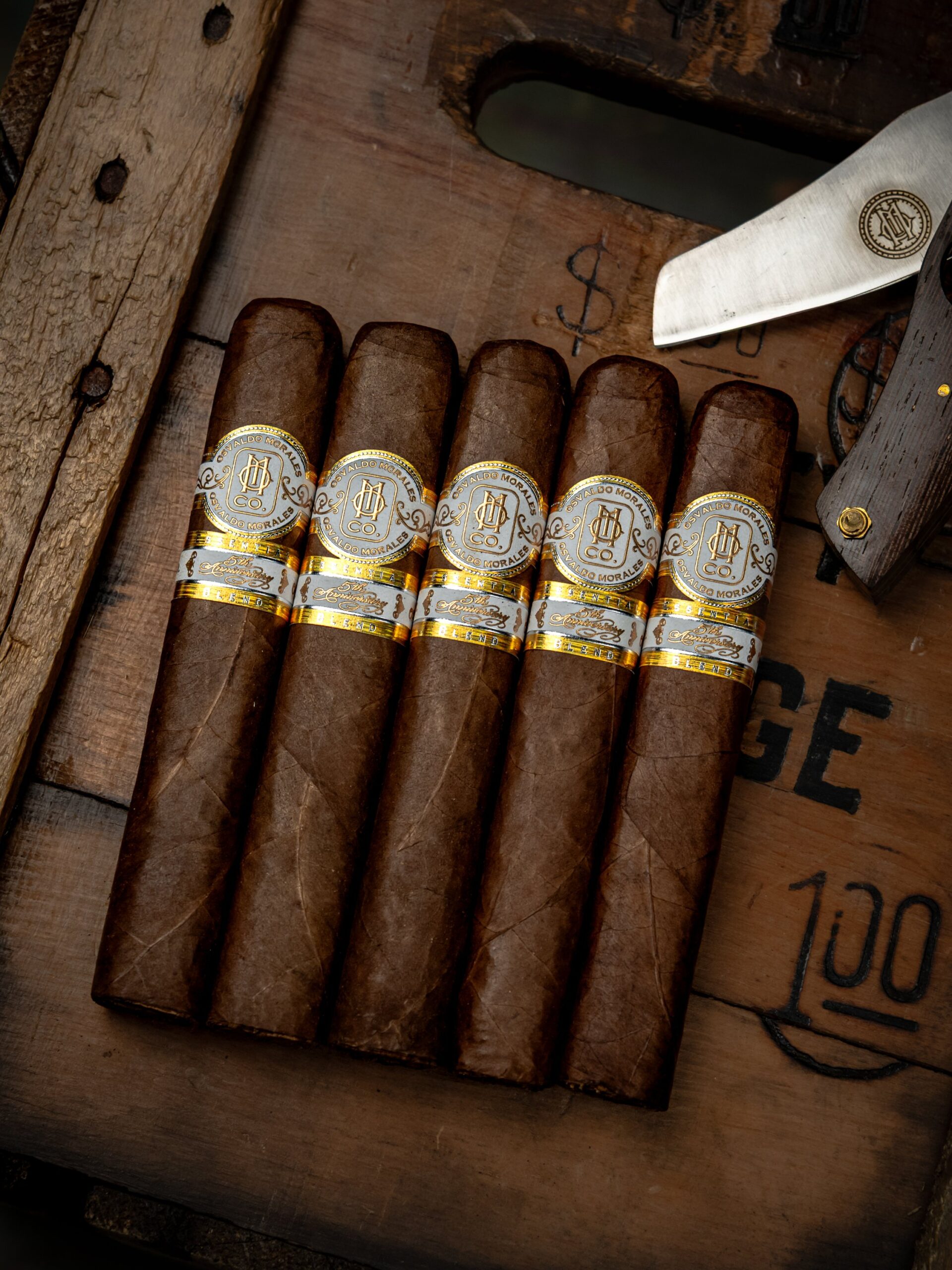 O.M. Cigars 5th Anniversary Edition – Limited Release, Five Packs!!!. O.M. Cigars 5th Anniversary Edition – Limited Release, Five Packs!!! box-pressed cigar laid out for cigar comparison at.