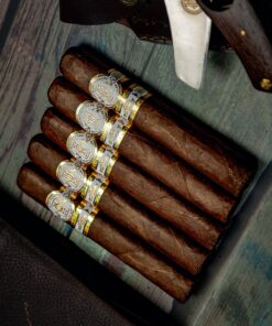 O.M. Cigars 5th Anniversary Edition – Limited Release, Five Packs!!! box-pressed cigar image highlighting a practical.
