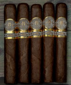 O.M. Cigars 5th Anniversary Edition – Limited Release, Five Packs!!! box-pressed cigar from O.M. Cigars shown for.
